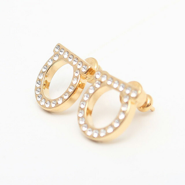 フェラガモ FERRAGAMO ピアス 760122-696573 レディース ゴールド