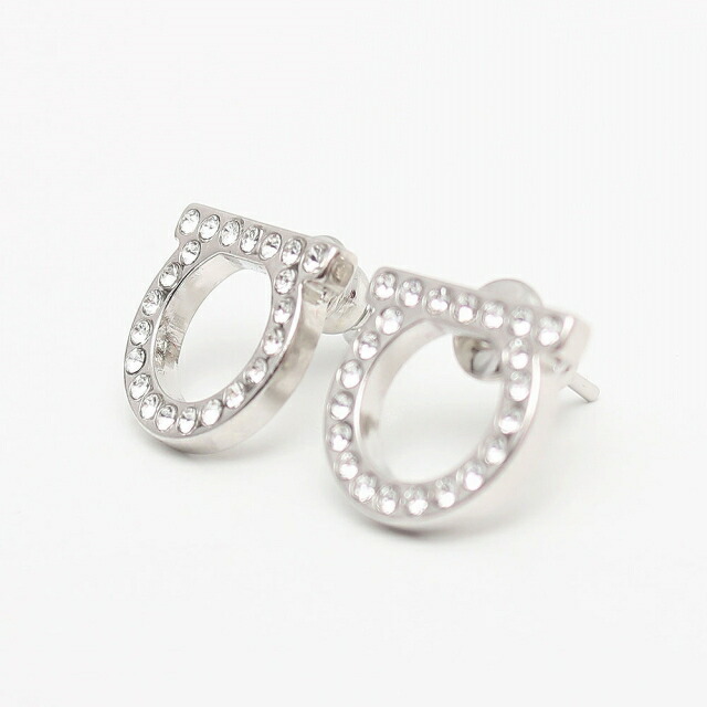 フェラガモ FERRAGAMO ピアス 760122-696574 レディース シルバー