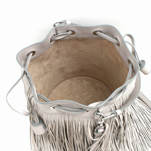 ジェイアンドエムデヴィッドソン J&M DAVIDSON ショルダーバッグ LFRG-0XX-SCNP-910S レディース ザ フリンジ THE FRINGE グレー 斜めがけ ブランド 高級 おしゃれ プレゼント 女性 実用的 かわいい