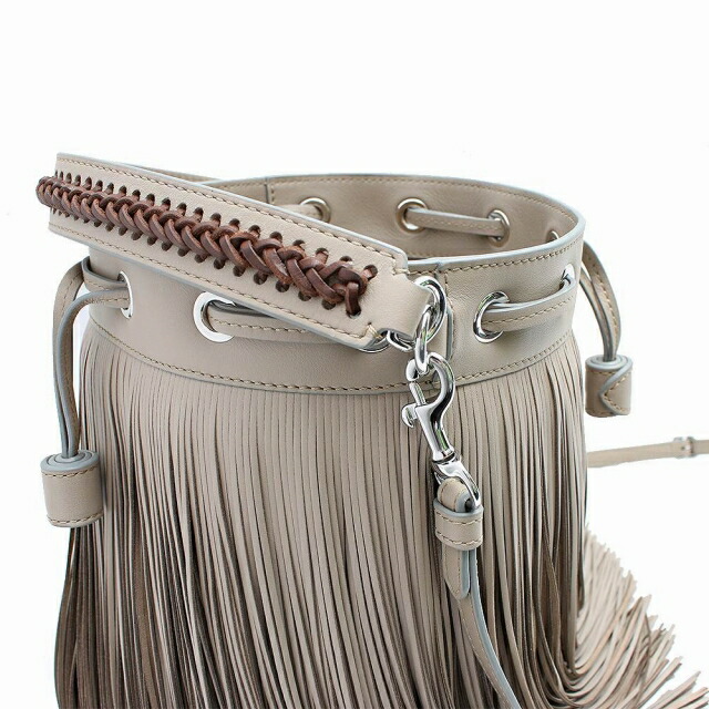 ジェイアンドエムデヴィッドソン J&M DAVIDSON ショルダーバッグ 2WAY LFRG-0WV-SCNP-951S レディース フリンジ THE FRINGE WARMTAUPE ベージュ グレージュ 斜めがけ ブランド 高級 おしゃれ プレゼント 女性 実用的 かわいい