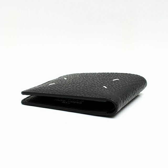 メゾンマルジェラ MAISON MARGIELA 二つ折り財布 SA1UI0016P4455T8013 メンズ レディース ブラック ウォレット ブランド 高級 おしゃれ プレゼント 実用的