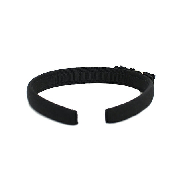 フェラガモ FERRAGAMO カチューシャ 346971-660977 レディース ブラック ブランド