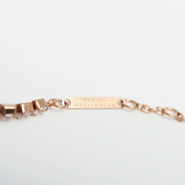 ダニエルウェリントン DANIEL WELLINGTON ブレスレット DW00400387 メンズ レディース クラッシックテニスブレスレット CLASSIC TENNIS BRACELET ローズゴールド