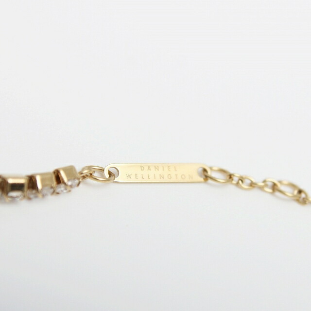 ダニエルウェリントン DANIEL WELLINGTON ネックレス DW00400391 メンズ レディース クラッシックテニスネックレス CLASSIC TENNIS NECKLACE ゴールド