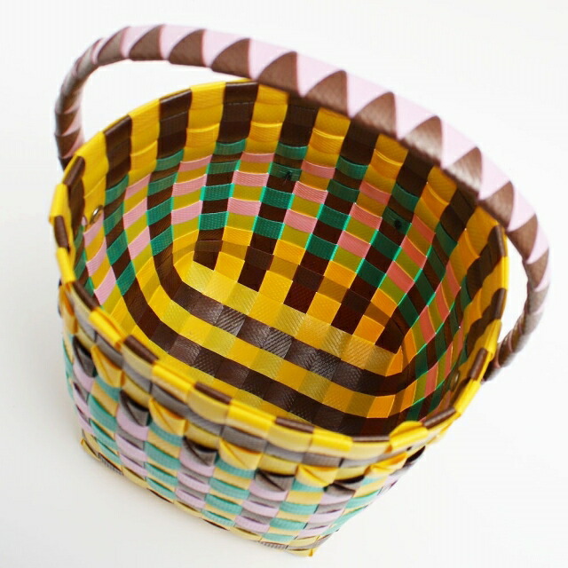 マルニ カゴバッグ MARNI M00332-M00IW-0M214 ハンドバッグ レディース マーケット MARKET マルチカラー イエロー 手提げ ブランド 高級 おしゃれ プレゼント 女性 実用的 かわいい