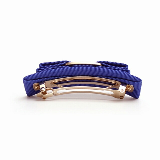 フェラガモ FERRAGAMO バレッタ レディース ヘアアクセサリー 髪留め 342019-765361 VARA ヴァラ リボン Lapis lazul ブルー
