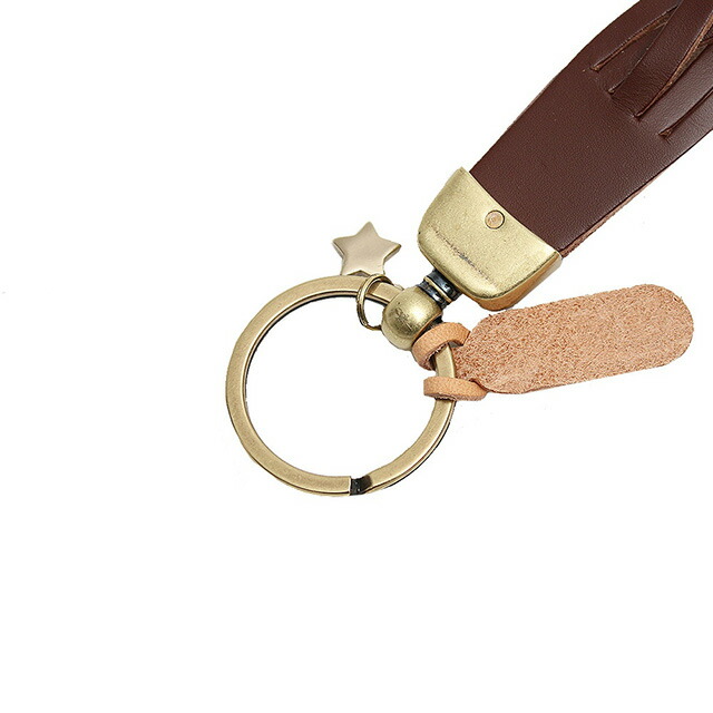 イルビゾンテ IL BISONTE キーリング キーホルダー SKH040-PG0001-BW480B ユニセックス ブラウン