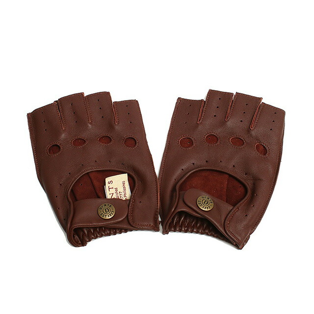 デンツ DENTS SNETTERTON 手袋 フィンガーレス グローブ 5-1009-ENGTAN-M メンズ ブラウン