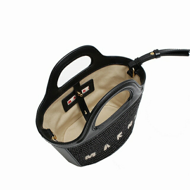 マルニ カゴバッグ MARNI ショルダーバッグ M01161-P3860-00N99 レディース ブラック 手提げ ブランド 高級 おしゃれ プレゼント 女性 実用的 かわいい