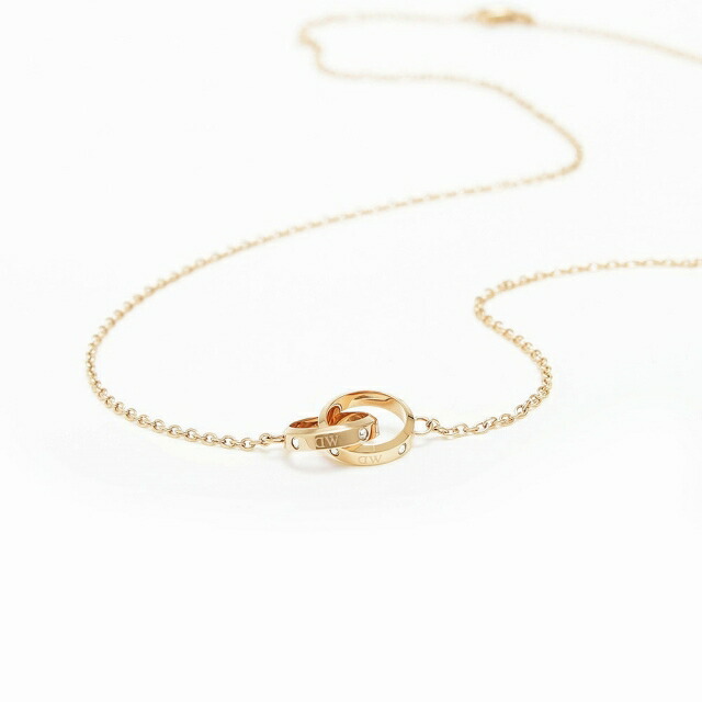 ダニエルウェリントン DANIEL WELLINGTON CLASSIC LUMINE UNITY ネックレス DW00400353 レディース ゴールド