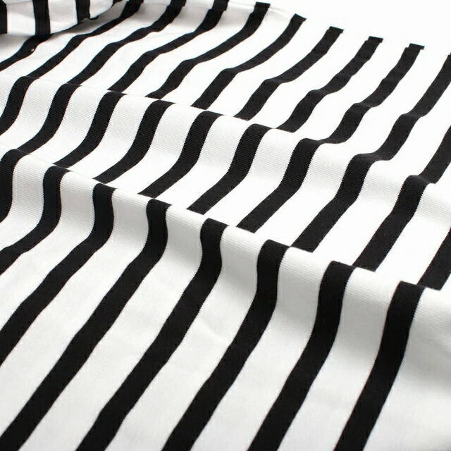 セントジェームズ SAINT JAMES NAVAL ロングTシャツ ロンT 長袖 ボーダー NAVAL-2691-NEIGE-NOIR-S レディース メンズ ホワイト ブラック ロングTシャツ