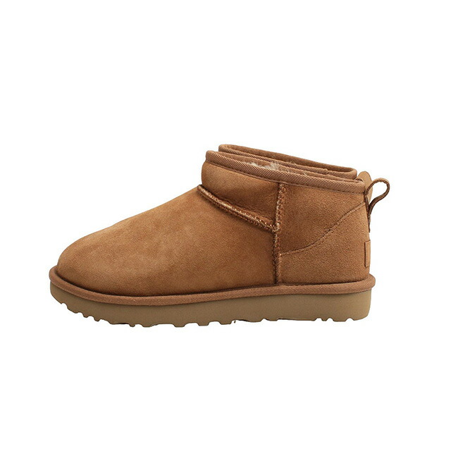 アグ UGG Classic Ultra Mini クラシックウルトラミニ ムートンブーツ 1116109-CHESTNUT-6 レディース chestnut 23.0cm 靴