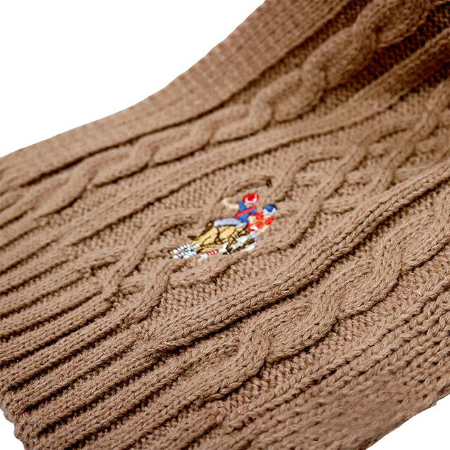 ユーエスポロ アッスン U.S.POLO ASSN マフラー 447167-CAMEL レディース メンズ キャメル マフラー