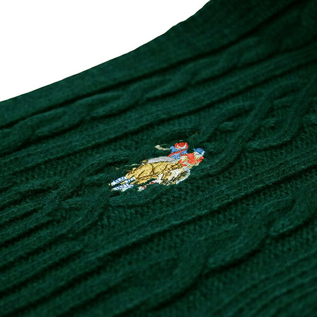 ユーエスポロ アッスン U.S.POLO ASSN マフラー 447312-GREEN レディース メンズ グリーン マフラー