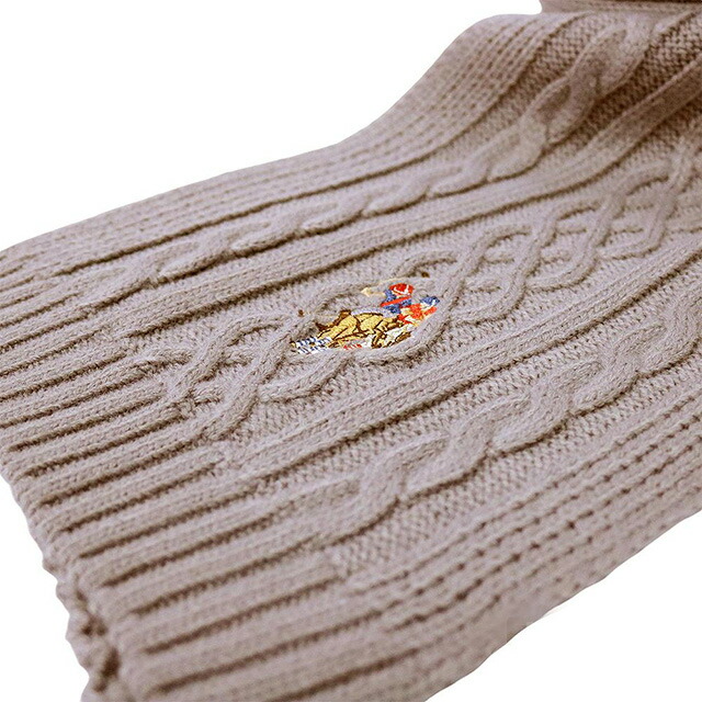 ユーエスポロ アッスン U.S.POLO ASSN マフラー 447463-BEIGE レディース メンズ ベージュ マフラー