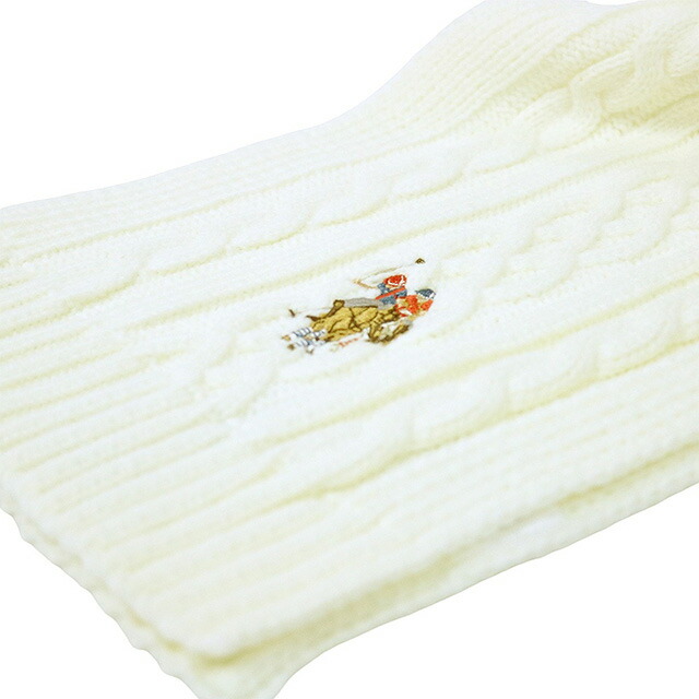 ユーエスポロ アッスン U.S.POLO ASSN マフラー 447464-WHITE レディース メンズ ホワイト マフラー