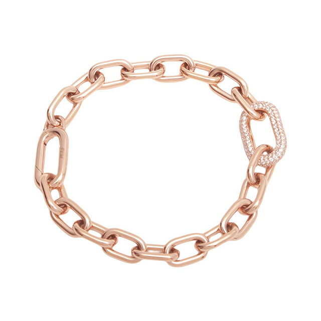 ダニエルウェリントン DANIEL WELLINGTON Crystal Link Bracelet 185mm RG ブレスレット DW00400575 レディース ローズゴールド