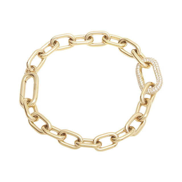 ダニエルウェリントン ブレスレット レディース DANIEL WELLINGTON Crystal Link Bracelet 155mm G DW00400590 ゴールド 腕輪 ジュエリー ブランド 高級 おしゃれ プレゼント 女性 実用的 かわいい