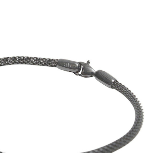 ダニエルウェリントン DANIEL WELLINGTON Mesh Bracelet 2.8 Grey 185mm ブレスレット DW00400700 レディース メンズ グレー