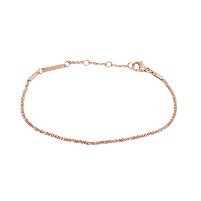 ダニエルウェリントン DANIEL WELLINGTON Elan Twisted Chain Bracelet RG ブレスレット アクセサリー DW00400559 レディース ローズゴールド