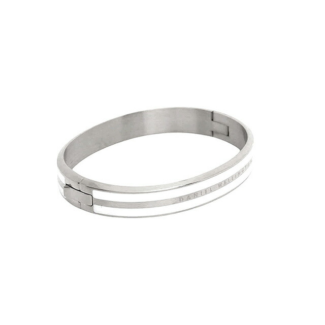 ダニエルウェリントン DANIEL WELLINGTON Emalie Infinite Bracelet White S Small バングル DW00400247 レディース Sサイズ ホワイト シルバー