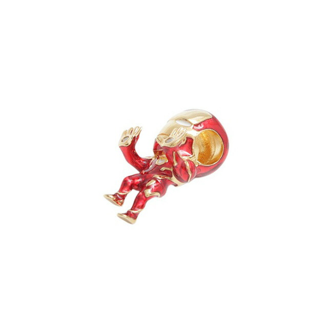 パンドラ PANDORA Marvel The Avengers Iron Man Charm ブレスレットチャーム 760268C01 レディース ゴールド ブランド