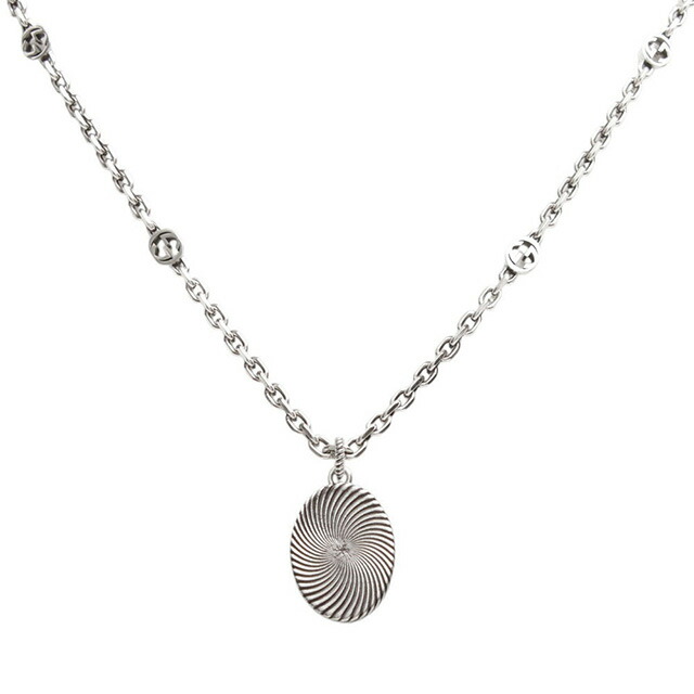 グッチ GUCCI ネックレス 632540-J8400-0701 ユニセックス メンズ レディース アクセサリー シルバー ブランド