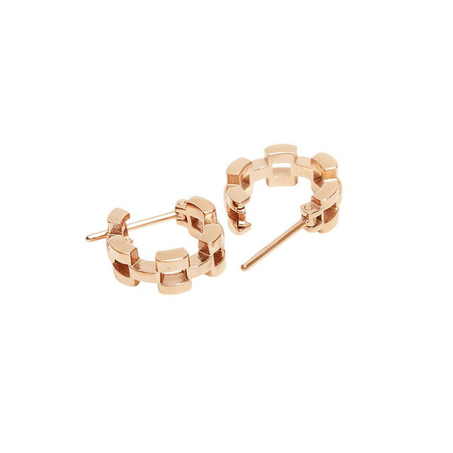 ダニエルウェリントン DANIEL WELLINGTON 3-LINK EARRINGS ピアス アクセサリー DW00400959 レディース ローズゴールド ブランド