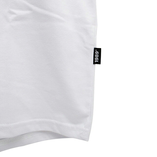 1989スタンダード 1989 STANDARD Tシャツ SISSTD-0034-WHITE-XL ユニセックス ホワイト BW FLOWER Tシャツ Cool Cotton Oversized Fit Tシャツ ブランド