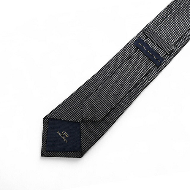 ダニエルウェリントン DANIEL WELLINGTON ネクタイ＆チーフ＆タイバー 3点セット DW02800002 メンズ グレー ネクタイ ブランド