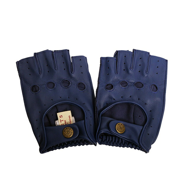 デンツ DENTS SNETTERTON 手袋 フィンガーレス グローブ 5-1009-ROYALBLUE-L メンズ ロイヤルブルー 手袋 ブランド