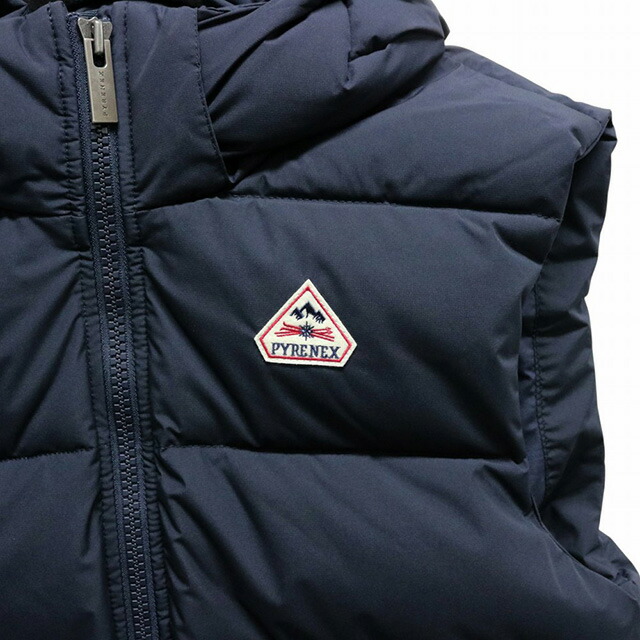 ピレネックス PYRENEX SPOUTNIC MINI RIPSTOP VEST ダウンベスト HMY021-DEEPINK-XL メンズ ダウンジャケット ブランド