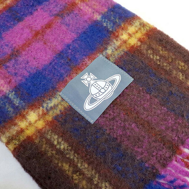 ヴィヴィアンウエストウッド VIVIENNE WESTWOOD CHUNKY TARTAN マフラー 8103014F-W01BM-J401 ユニセックス ブランド