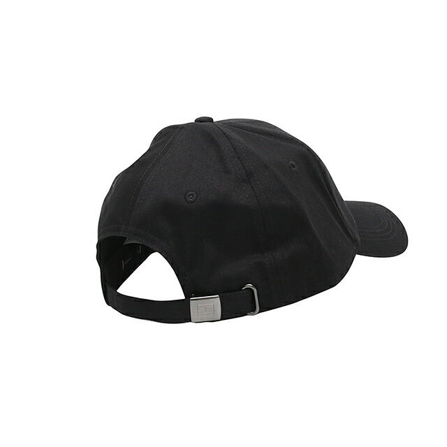 トミーヒルフィガー TOMMY HILFIGER TH FOUNDATION COTTON 6 PANEL CAP キャップ AM0AM12532BDS-BLACK メンズ 帽子 ブランド
