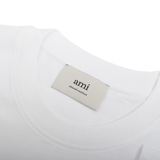 アミパリス AMI PARIS Ami de Coeur パーマネントコレクション Tシャツ BFUTS035-100-M ユニセックス Tシャツ ブランド