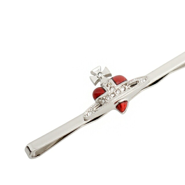 ヴィヴィアンウエストウッド ネクタイピン メンズ VIVIENNE WESTWOOD DIAMANTE HEART 65050033-02p418 タイバー タイピン ジュエリー ブランド 高級 おしゃれ プレゼント 男性 実用的 かっこいい