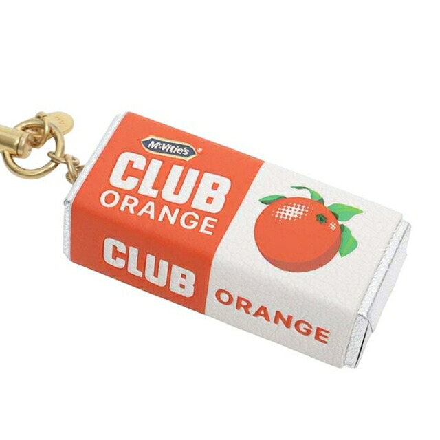 アニヤハインドマーチ キーホルダー ANYA HINDMARCH Club Orange チャーム 197748 ユニセックス Orange(オレンジ) ブランド バッグチャーム 高級 おしゃれ プレゼント 実用的