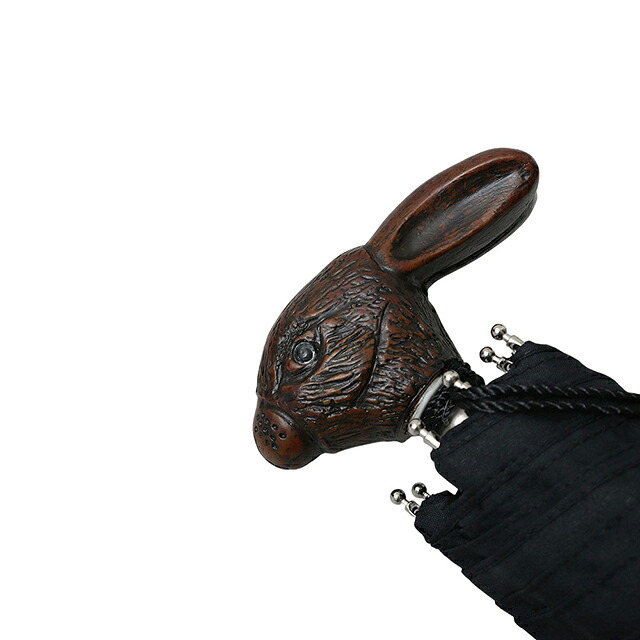 ギドゥジャン Guy de Jean 102147 折りたたみ傘 102110-rabbit-black ユニセックス black 折畳傘 102147 ブランド
