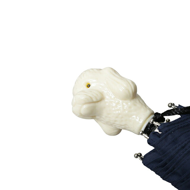 ギドゥジャン Guy de Jean 102147 折りたたみ傘 102110-poodleivory-navy ユニセックス navy 折畳傘 102147 ブランド