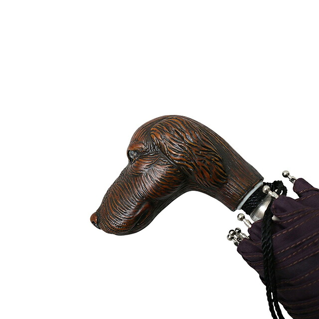 ギドゥジャン Guy de Jean 102147 折りたたみ傘 102110-greyhound-plum ユニセックス plum 折畳傘 102147 ブランド