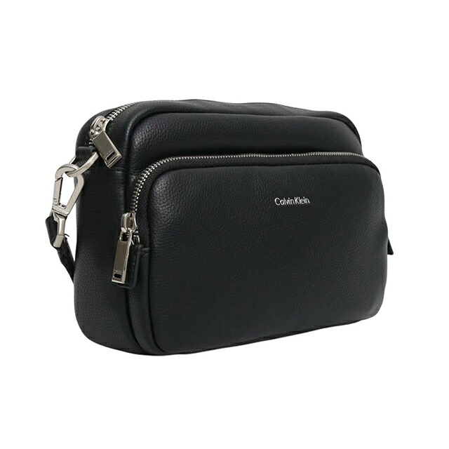 カルバンクライン CALVIN KLEIN RAISED CAMERA BAG ショルダーバッグ lv04d3159g-ub1 メンズ BLACK ブランド 斜めがけ ブランド 高級 おしゃれ プレゼント 男性 実用的 かっこいい