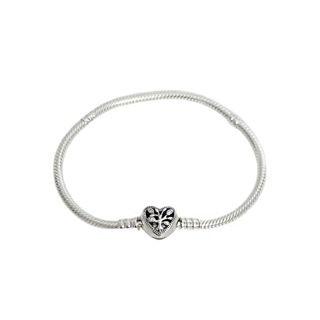 パンドラ PANDORA Family Tree Heart Clasp Snake Chain Braceletアクセサリーブレスレット 598827c01-18 レディースシルバー ブランド 腕輪 ジュエリー ブランド 高級 おしゃれ プレゼント 女性 実用的 かわいい