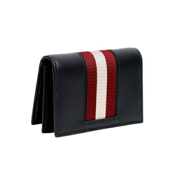 バリー BALLY カードケース 名刺入れ 6309704 メンズ BLACK+PALLADIO ブランド コンパクト 定期入れ 高級 おしゃれ プレゼント 実用的