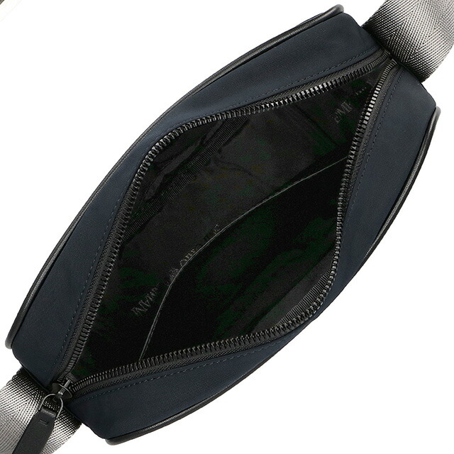エンポリオ・アルマーニ ショルダーバッグ メンズ EMPORIO ARMANI Y4M384Y200V 80033 ネイビー／シルバー 斜めがけ ブランド 高級 おしゃれ プレゼント 男性 実用的 かっこいい