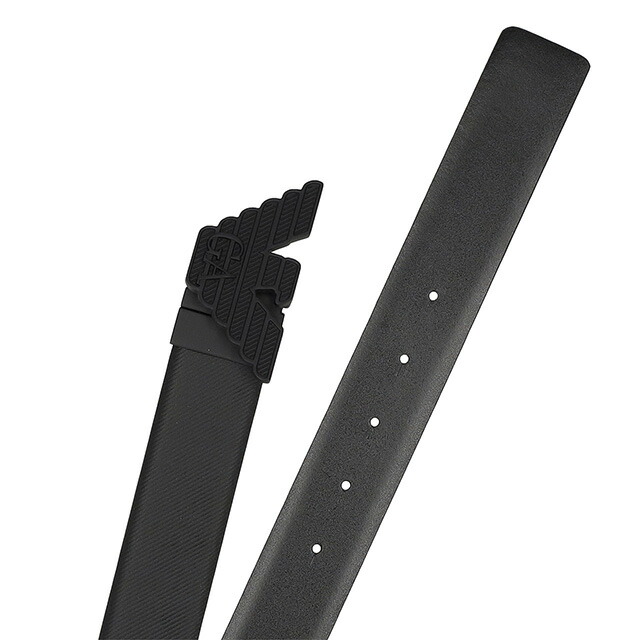 エンポリオ・アルマーニ ベルト メンズ ブランド EMPORIO ARMANI Y4S642YQ48K 81386 ブラック