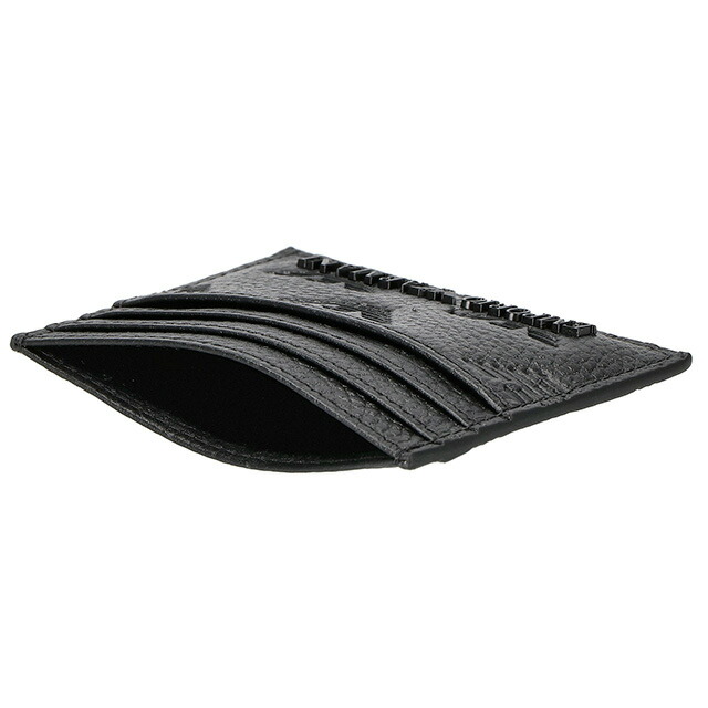 エンポリオ・アルマーニ カードケース メンズ EMPORIO ARMANI YEM320Y142V 81072 ブラック 定期入れ ブランド 高級 おしゃれ プレゼント 実用的