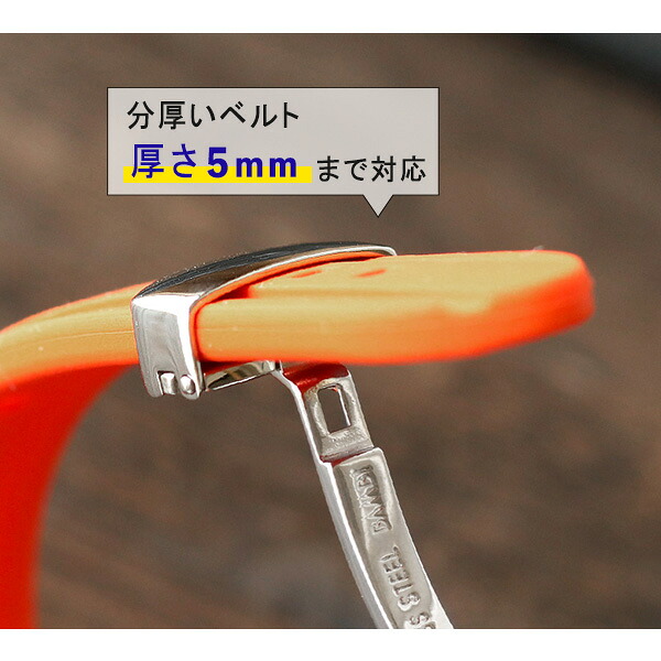 時計 腕時計 ベルト バックル Dバックル 厚型対応 18mm 20mm 22mm ゴールド プレゼント ギフト