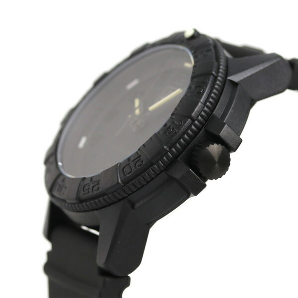 ルミノックス ブラックアウト 0300シリーズ 腕時計 LUMINOX レザーバック シータートル 0301.BO 時計 ブランド おしゃれ 防水 文字盤 大きい プレゼント 男性 実用的