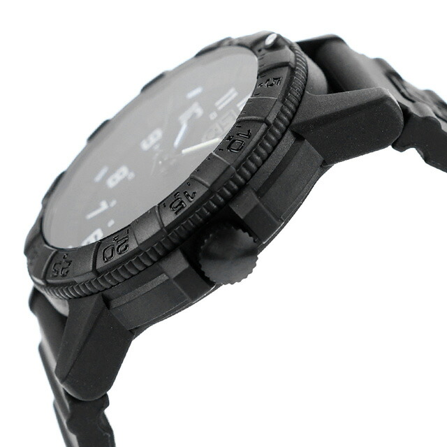 ルミノックス レザーバック シータートル ジャイアント 0320 シリーズ クォーツ 電池式 腕時計 ブランド メンズ LUMINOX XS.0330 アナログ ブラック 黒 スイス製 おしゃれ 防水 文字盤 大きい プレゼント 男性 実用的
