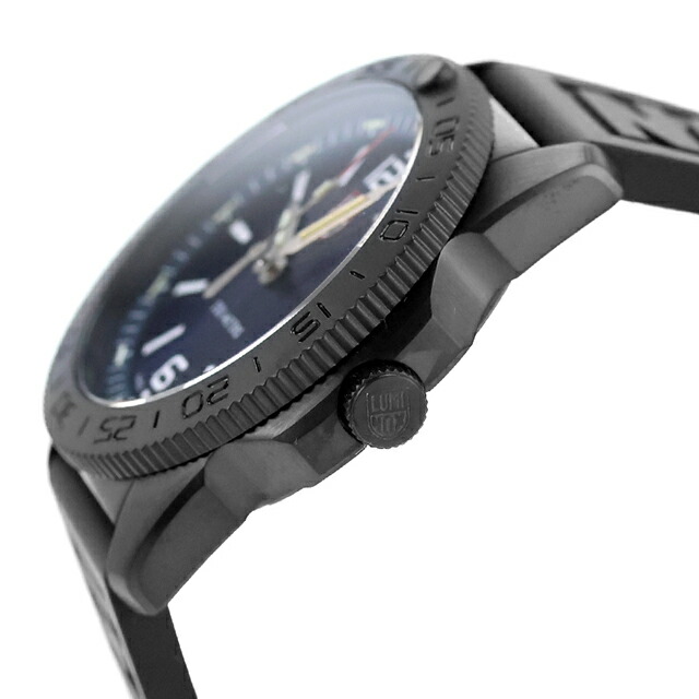 ルミノックス PACIFIC DIVER 3120 SERIES クォーツ 電池式 腕時計 ブランド メンズ LUMINOX 3123.B アナログ ネイビー ブラック 黒 スイス製 おしゃれ 防水 文字盤 大きい プレゼント 男性 実用的